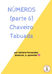 Números (Parte 6) – Chaveiro Tabuada