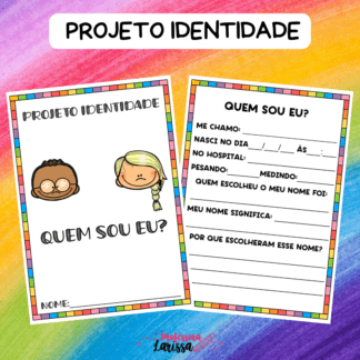 Projeto Identidade- Livro: Quem sou eu?