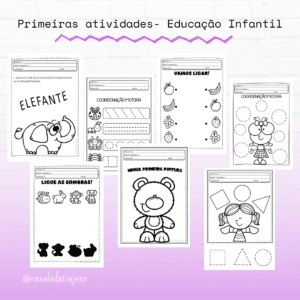 Primeiras atividades – Educação Infantil