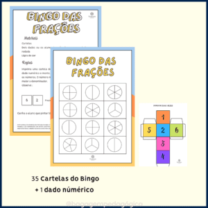 Bingo da Fração – Colorido
