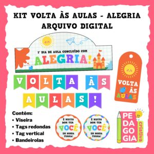 KIT VOLTA ÀS AULAS – Alegria