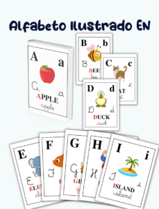Alfabeto Ilustrado Inglês