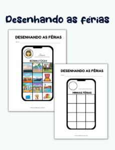 Desenhando as férias