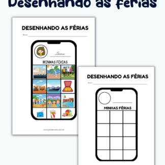 Desenhando as férias
