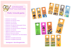 Pack Aviso de porta