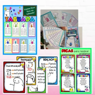 Chaveirinho da tabuada, Termos da adição, Dicas para resolver problemas FLORKS