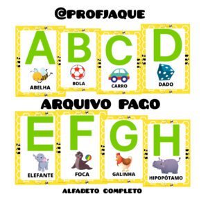 Alfabeto de parede tema abelhinha 🐝🐝🐝