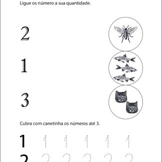 Ligue os números + Cubra os números