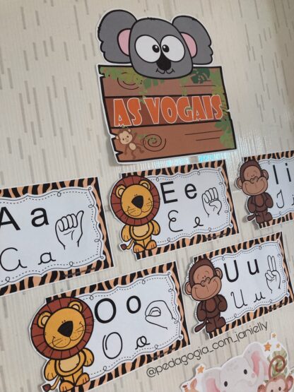 ARQUIVOS - KIT DECORAÇÃO PARA SALA DE AULA SAFARI (2023) - Image 5