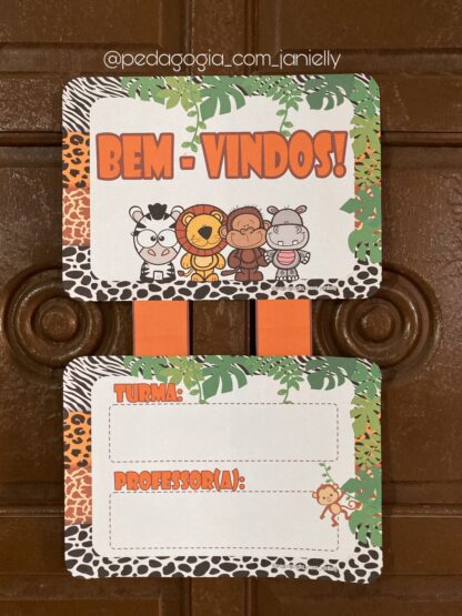 ARQUIVOS - KIT DECORAÇÃO PARA SALA DE AULA SAFARI (2023) - Image 8