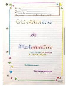Atividade de Matemática – Medidas