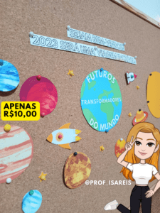 Painel Boas Vindas/Espaço