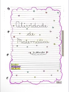 Atividades de Matemática: SUBTRAÇÃO