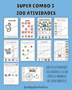 SUPER COMBO 3 – 200 ATIVIDADES