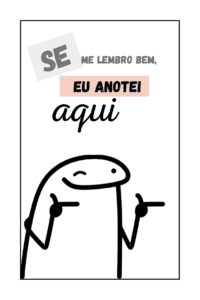 Caderneta tema flork- arquivo digital