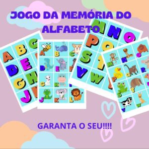 Jogo da memória do Alfabeto