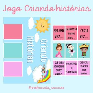 Jogo criando histórias