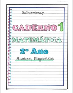 CADERNO 1 MATEMÁTICA 2º ANO sondagem