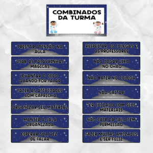 Combinados da Turma