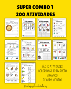 SUPER COMBO 1 – 200 ATIVIDADES