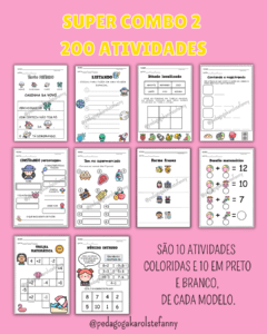 SUPER COMBO 2 – 200 ATIVIDADES