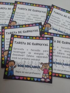 Tarefa de Carnaval
