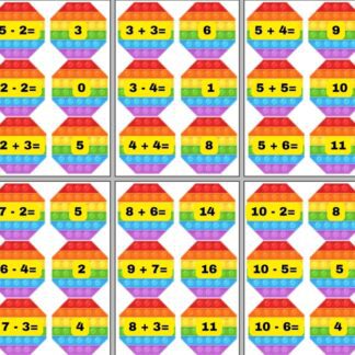 Pop it da matemática