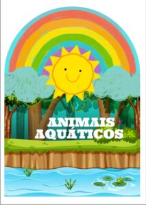 Luva animais aquáticos