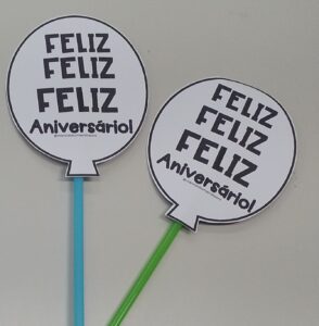 Balão Feliz Aniversário