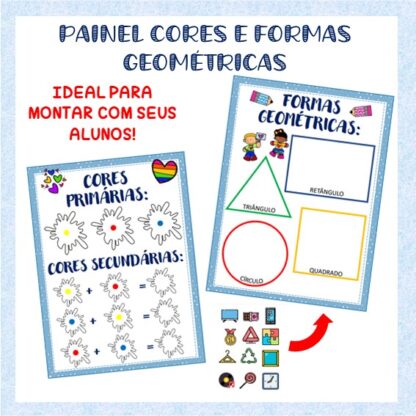 Painéis e Atividades Cores e Formas - Image 3