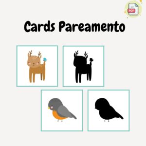 Cards Pareamento – animais