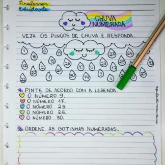 Chuva Numerada