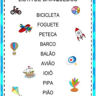 Sequência de Atividades - Lista