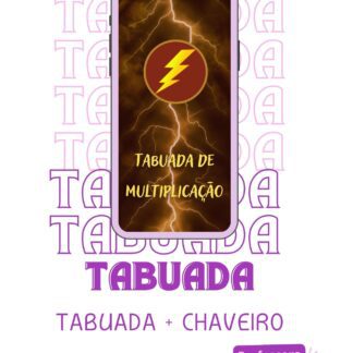Tabuada e chaveiro do Raio!