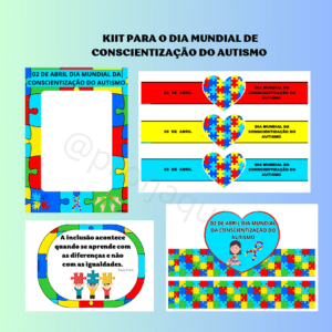 Ki para o dia mundial da conscientização do autismo.