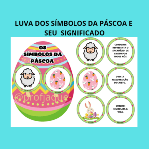 Luva dos símbolos da Páscoa e seu significado.