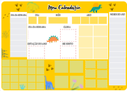 Calendário Dinossauro
