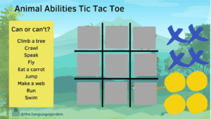 Jogo da Velha – animal abilities