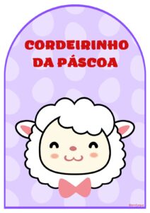 Luva musical: Cordeirinho da Páscoa