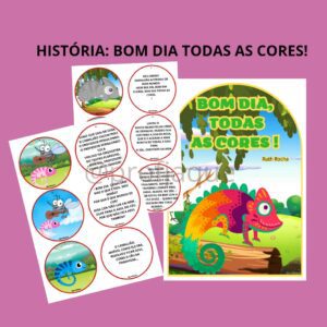 História na luva: Bom dia, toda as cores!