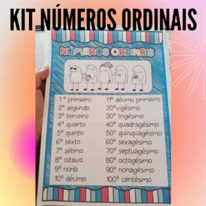 Kit Números Ordinais