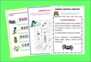 ATIVIDADE LETRA A