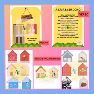 KIT POEMA A CASA E SEU DONO