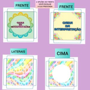 CAIXA DA INTERPRETAÇÃO(ACOMPANHA FICHAS DE PERGUNTAS)
