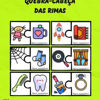 Quebra Cabeça das rimas