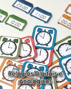 Jogo da Memória Horas