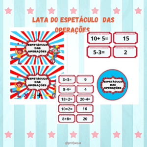 Espetáculo das operações matemáticas