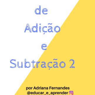 Matemática - Problemas de adição e subtração 2