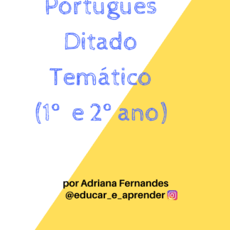 Português - Ditado Temático