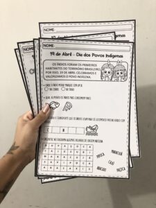 Atividades Dia dos Povos Indígenas